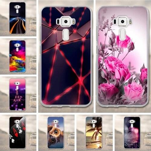 Phone Case for Asus Zenfone 3 ZE520KL Case Cover Siliocne Cartoon Cat Case for Asus Zenfone 3 ZE520KL Cover fundas Coque Shell