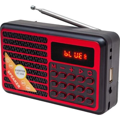 EVERTON RT-894BT * RT-823BT USB/SD/FM/BLUETOOTH DIGITAL DISPLAY SPEAKER