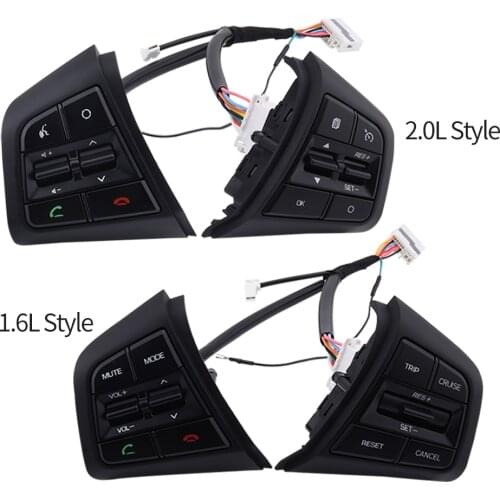 Cruise Control Switch Button Multifunction Steering Wheel Button Cruise Control Switch For Hyundai ix25 1.6 For creta 2.0