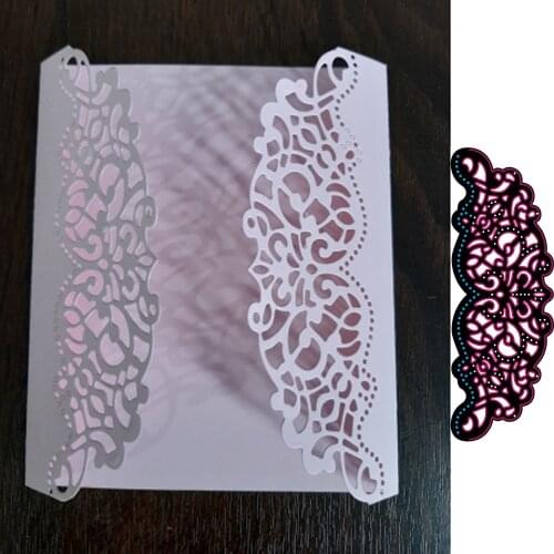 Metal cutting Die Wedding invitation frame DIY scrapbook Photo album Decoration Paper Card making process Mould