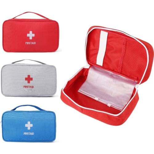 Household Multi-Layer First Aid Handbag Pouch Outdoor Car Home Emergency Kit Bag Survival Medicine Storage Travel Rescue Case