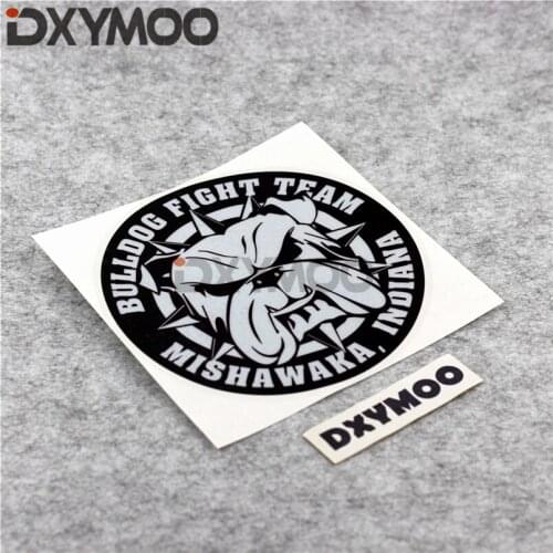 Motorcycle Stickers Animal Pet French Bulldog Fight Team Cool Car Whole Body Stickers 3M
