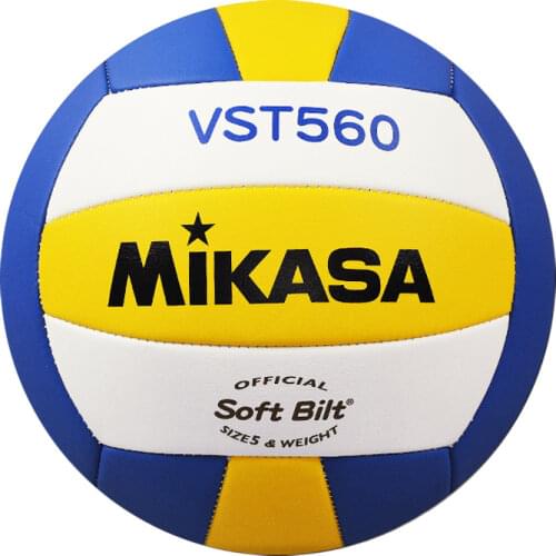 Original Japan MIKASA Volleyball VST560 Size 5 PU Fabric Professional Competition Student Training Volleyball