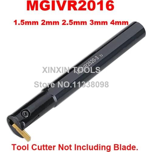 MGIVR2016-3 MGIVR2016-2 MGIVL2016-2.5 1.5/2/3mm MGIVR MGMN200 Grooving Tool Arbor Groove the Hole Turning Tool Holder