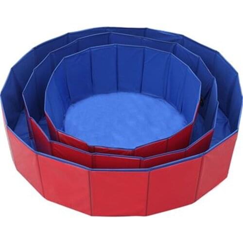 Dog Swimming Pool Foldable Pet Pool Bath Swimming Tub Bathtub Pet Collapsible Bathing Pool for Dogs Cats Kids Wholesale