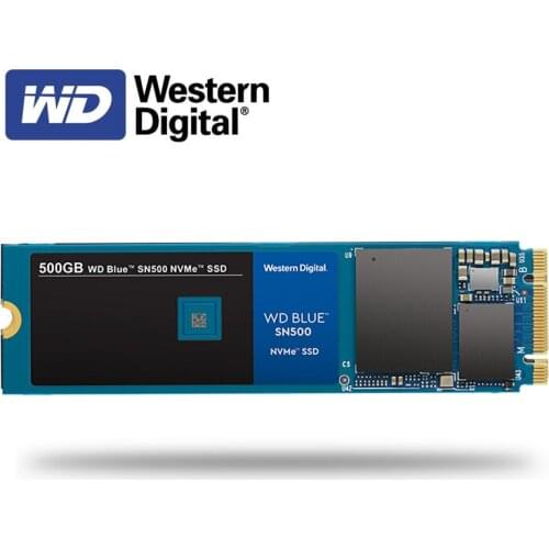 Western Digital WD Blue SN500 SSD Drive 250GB 500GB M.2 2280 NVMe PCIe Gen3*2 Internal Solid State Drive For PC Free Shipping
