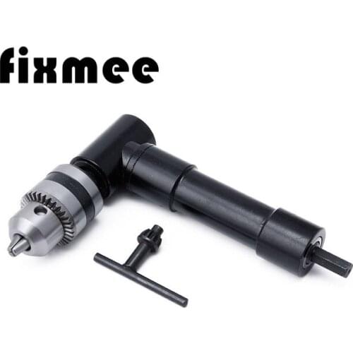 Right Angle Drill 1500 RPM Aluminium Head Right Angle Drill Attachment 90 Degree Chuck Key Adaptor For Electric Tool Accessories
