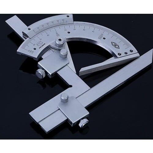 0-320 Degree Precision Goniometer Angle Measuring Finder Ruler Tools Universal Protractor Woodworking Measuring Tool