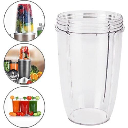 1pc Juicer Mug Cup 18/24/32oz Transparent Plastic Long Life Extracting Replacement Cup Home Juicer Replace Parts