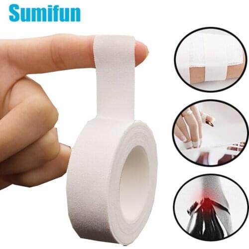 3pcs First Aid Bandage Foot Heel Pad Medical Rubber Plaster Tape Self-adhesive Cshesive Breathable Elastic Wrap 2cm*500cm D1756