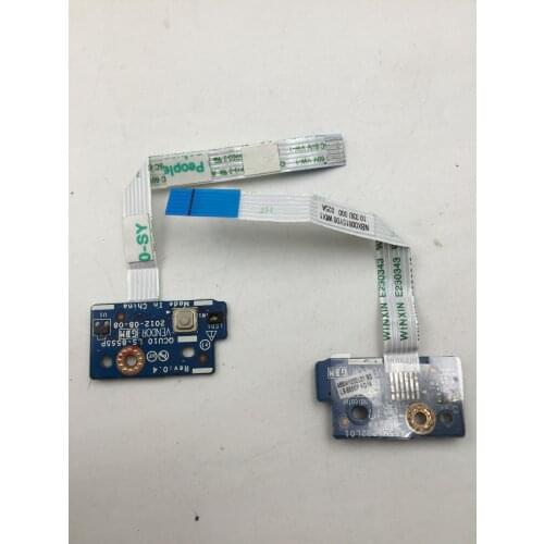 FOR HP Spectre XT TS 15.6" 15-4011nr 15-4000 Power Button Board w/Cable LS-8555P test good