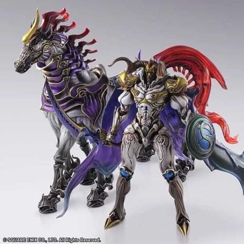 23cm Final Fantasy Play Arts Old Gods Odin Action Figure Model Toys