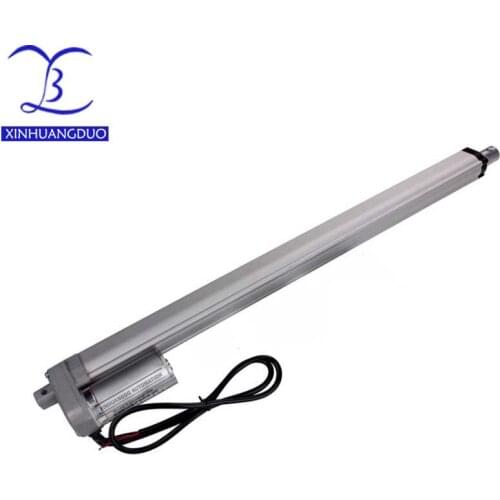 Electric Linear Actuator 12v24V DC Motor 600mm Stroke Linear Motion Controller 5mm/s-20mm/s thrust 1500N -700N Lift for Electric