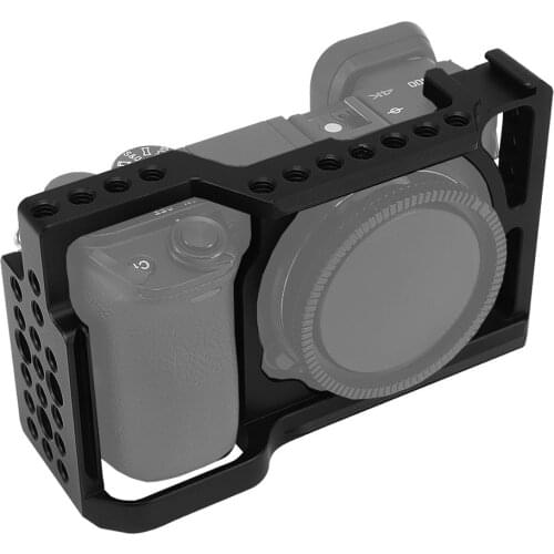 Haoge Cage for Sony a6500 a6400 a6300 a6000 Camera Protection Cover Stabilizer with Arca Swiss Plate