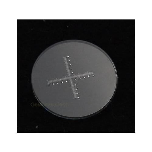 Microscope Objective Stage Micrometer Calibration Slide 10mm/100 0.1mm C7
