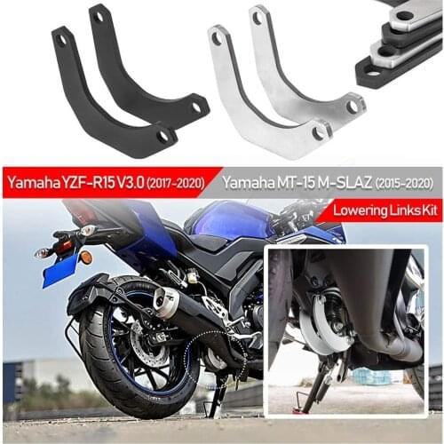 Motorcycle Lowering Link Kits for 2017-2020 Yamaha YZF R15 V3 MT15 MT-15 MT 15 M-SLAZ Rear Arm Suspension Cushion Connecting New