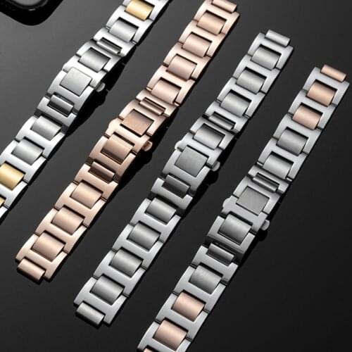 316L Stainless Steel Watch Band For CTY BALLON BLEU Watch Bracelets Parts 16mm 18mm 22mm