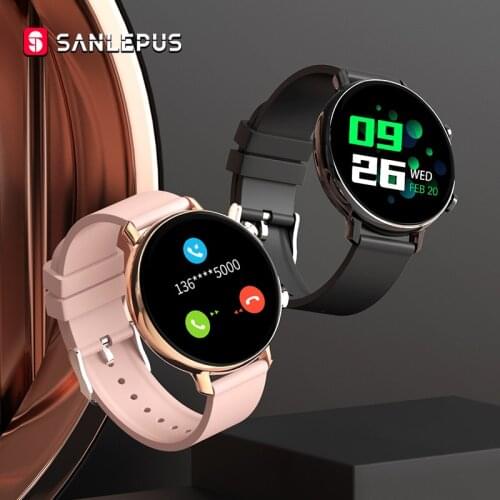 SANLEPUS ECG Smart Watch Make Call 2021 NEW Men Women Waterproof Smartwatch Heart Rate Monitor For Android Samsung Apple