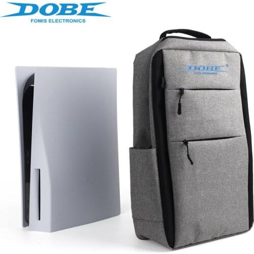 For PS5 Console Accessories Storage Bag Carrying Case Portable Waterproof Gray Travel Bag Fits For PS5 Models Storage Bag 2021