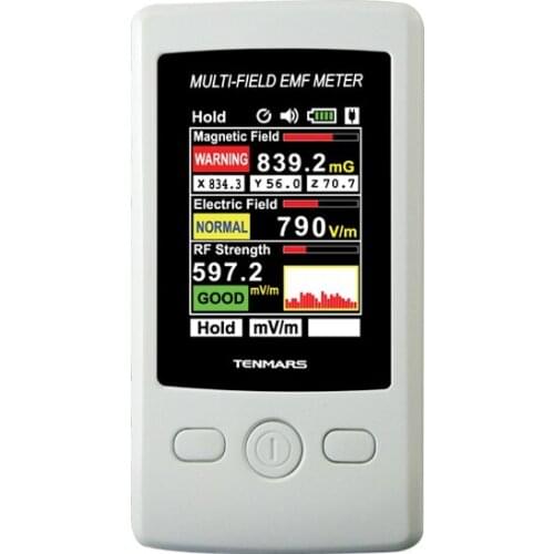 TM-190 3 in 1 multi-field EMF meter digital electromagnetic radiation detector