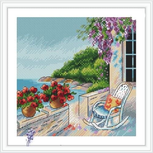 ZZ2282 For Needlework Kit NOT PRINTED Cross stich Painting Set Cross Stitch Kits Cross-stitch Embroidery Set Stitch Kits Cross