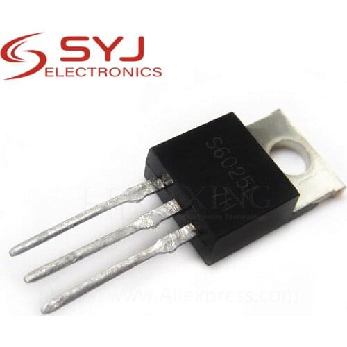 5pcs/lot S6025L S6025 TO-220 25A 600V In Stock