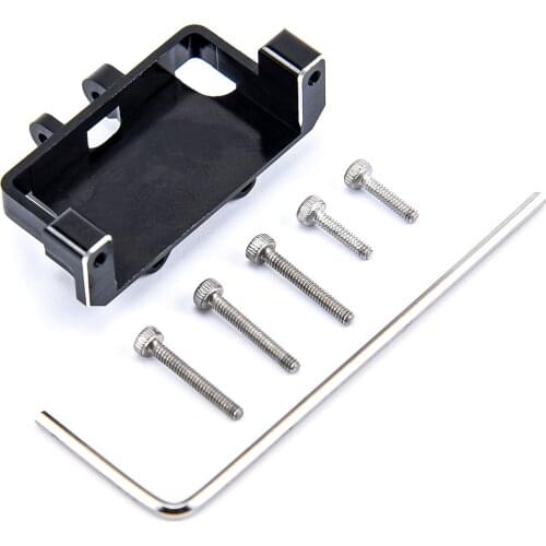 Aluminum 1:24 Hot Racing Servo Mount Bracket Seat for Axial SCX10 1/24 Axial SCX24 90081 Upgrade parts