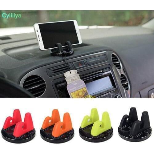 360 Degree Car Phone Holder Dashboard Sticking Mobile Phone Holder Stand Mount For Less 6 inch Phone Desk Stand Support Bracket