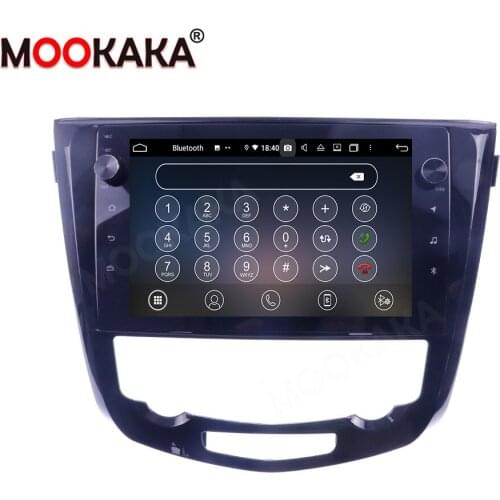 For Nissan X-Trail Qashqai 2013-2017 Android 10 Car DVD Multimedia Player Radio Carplay GPS Navigation Audio Video