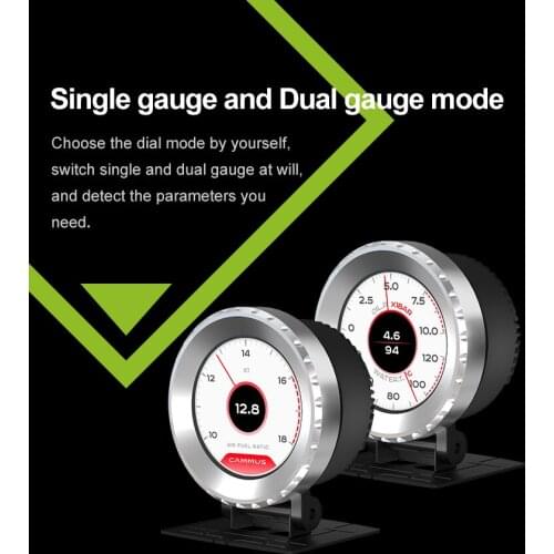 Pressure Oil Density Multimeter Automotivo Rpm Mini Voltage Sensor Meter Switch Oil Filled Pressure Gauge For ford flex