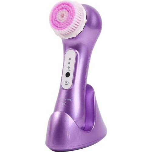 Cleansing brush [New in 2021] Rechargeable face rotating brush Two-way rotating smart timer Waterproof exfoliating face wash