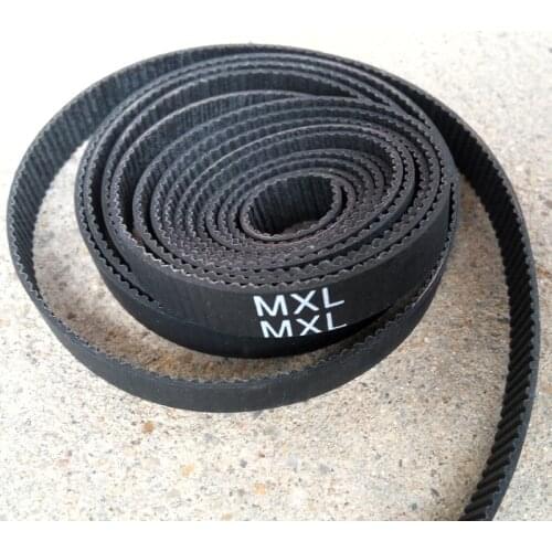 Whole sale 9 meter MXL open Timing belt Pitch 0.08"(2.032mm) Neoprene width 10mm MXL Timing belt pulley free shipping
