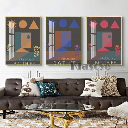 Rock Band Gig Prints Poster Electrophonic Music Wall Art Home Decor Canvas Painting Bar Pub Club Wall Stickers Picture Gift