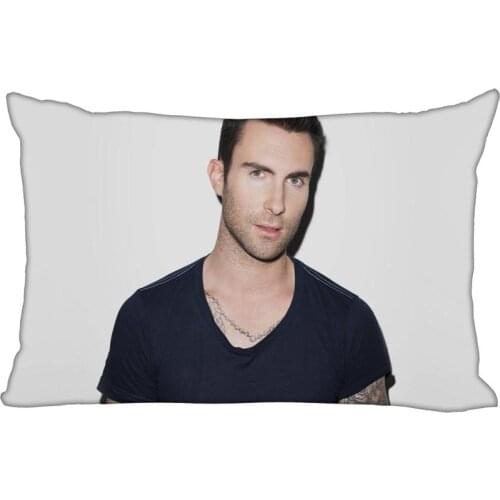 Custom Adam Levine Rectangle Pillowcase zipper dakimakura Classic Pillow Case size 35*45cm DIY Gift Drop Shipping