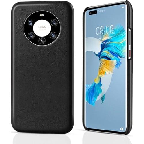 Luxury Leather Case For Huawei P30 P40 P50 Mate 30 40 Pro Plus 5G Crazy Horse pattern Coque Ultrathin Phone Case Antiskid Cover