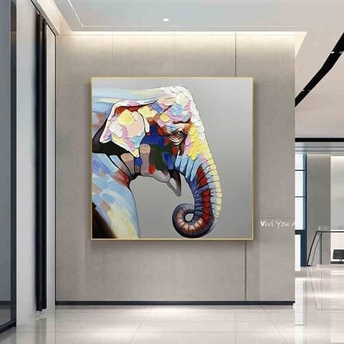 100% Hand Painted Oil Painting Canvas Wall Art for Living Room Modern Art Decor Your Home Decoration Wall Pictures for Children