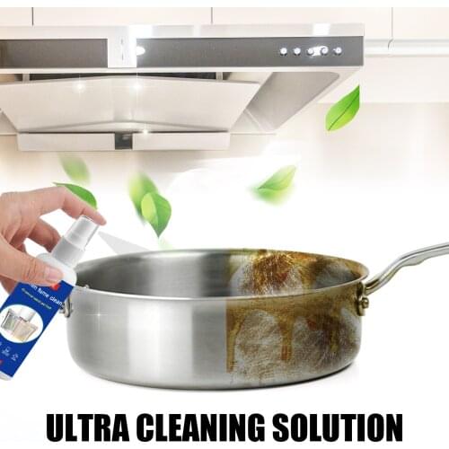30/50/100ml Kitchen Detergent Oil Remover Multi-purpose Bubble Cleaner Spray Heavy Oil Removal Cleaning Agent For Oil Cleaner