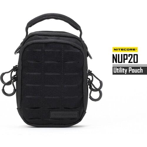 NITECORE Utility Pouch 1000 Nylon Fabric Construction Lightweight Multi-purpose Waist bag chest pack Outdoor Tools Bag