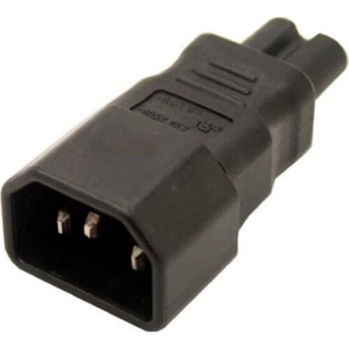 Universal Power Adapter IEC 320 C14 to C5 Adapter Converter C5 to C14 AC Power Plug Socket 3 Pin IEC320 C14 Connector HOT SELL