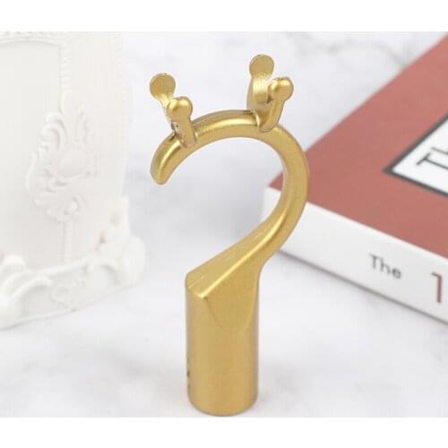 1 Pc Aluminium 2 Kleuren Kleding Rack Duurzaam Woonaccessoires Wasserij Opknoping Vork Draagbare