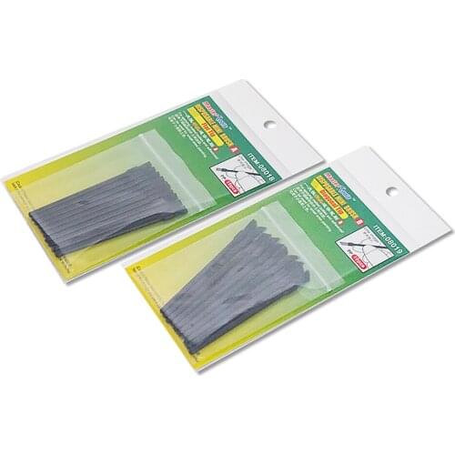 10pcs/set Disposable Mini Brush Flat/Diagonal Brush Coloring Master Tool