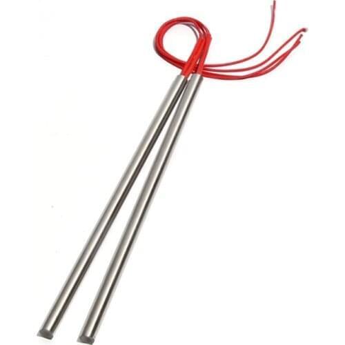2PCS 16mm 320~360mm 201SUS Cartridge Heater 110V/220V/380V Tubular Electric Mould 1200W/1300W/1400W Heating Resistance Element