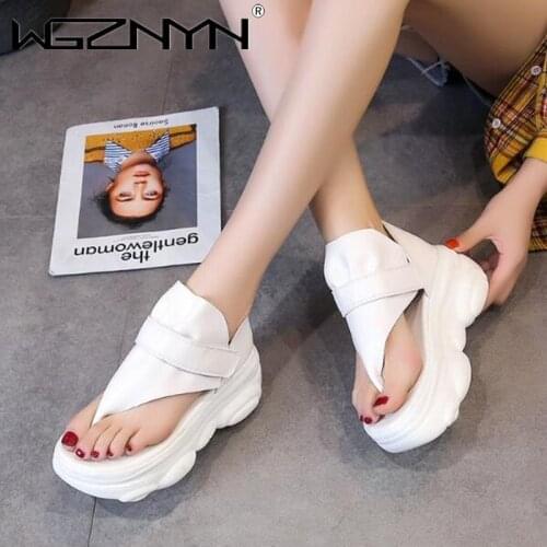 2021 High Quality NEW Woman Solid Sandals Womens Flip Flop Women Hollow Out Flats Female Summer Shoes Ladies Footwear Sandals