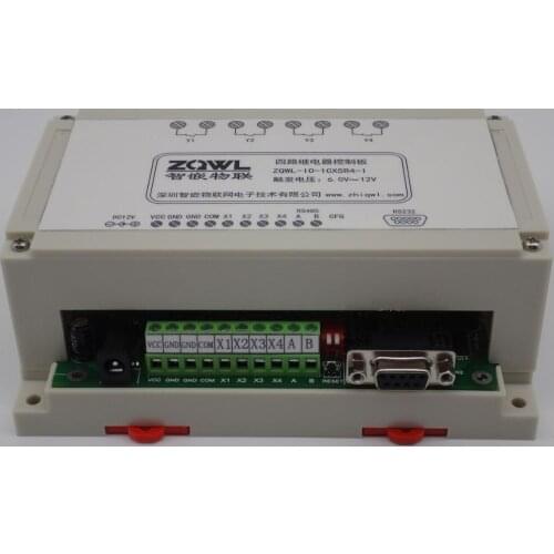4 way relay control panel /50A magnetic maintain /RS485/RS232/Modbus rtu/ industrial grade