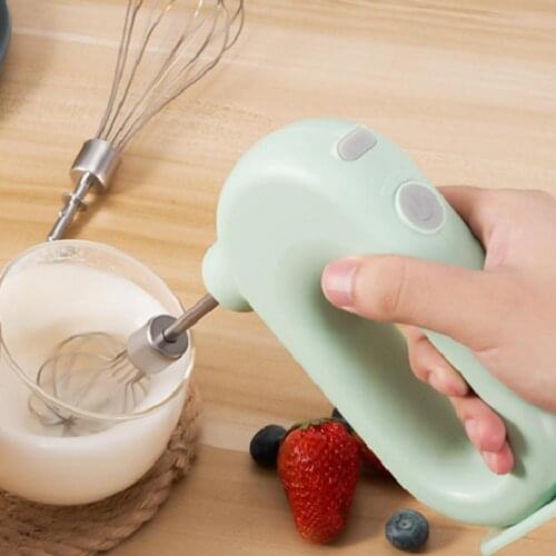 50% Dropshipping!!1 Set Household environmentally friendly high-speed plastic hand-held electric egg-beating food mixer