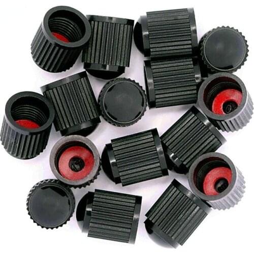 50pcs black Car Tire Valve Stem Caps For Nissan Infiniti TPMS25306 Auto Tire Tyre Wheel Cover
