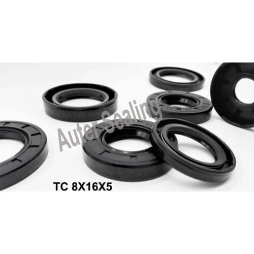 8x16x5 TC Oil seal Simmer ring Rotary seal NBR