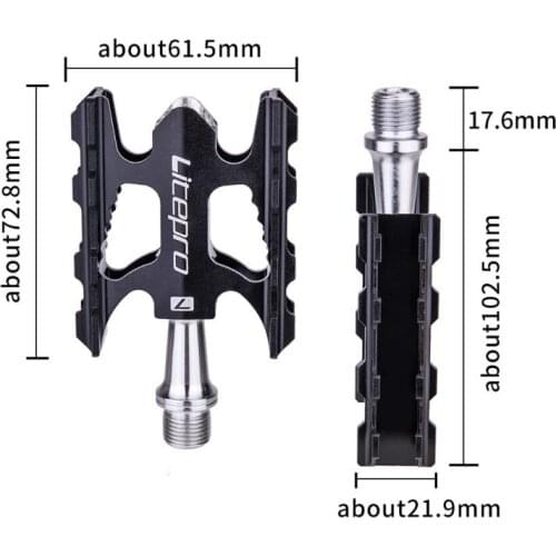 Aluminum Alloy Bicycle Pedal MTB Sealed UD Bearing Pedals Universal Pedal Bicycle Parts Bicycle Pedal Mountain Bike Pedals