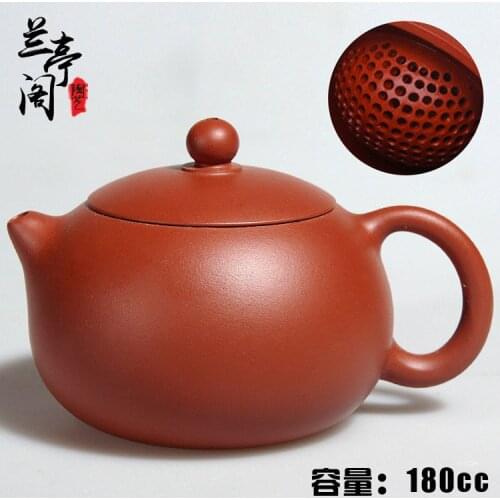 Authentic Yixing Zisha masters handmade teapot ore Zhu mud ball hole Shih Kung Fu tea pot Shipiao 029