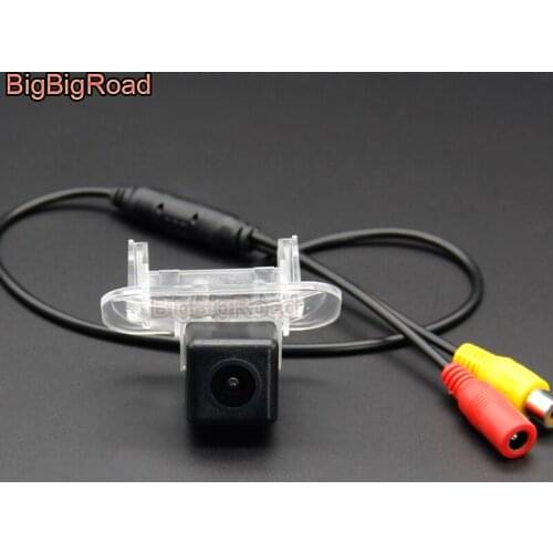BigBigRoad For Mercedes Benz C Class W203 4D 2001-2007 A B Class A160 W169 B200 W245 Wireless Rear View Camera HD Color Image